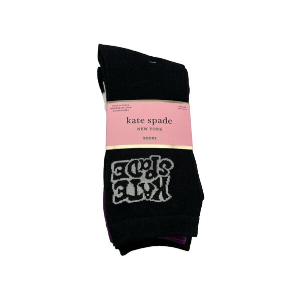 Kate Spade Woman Socks Set of 3 - Picture 1 of 2